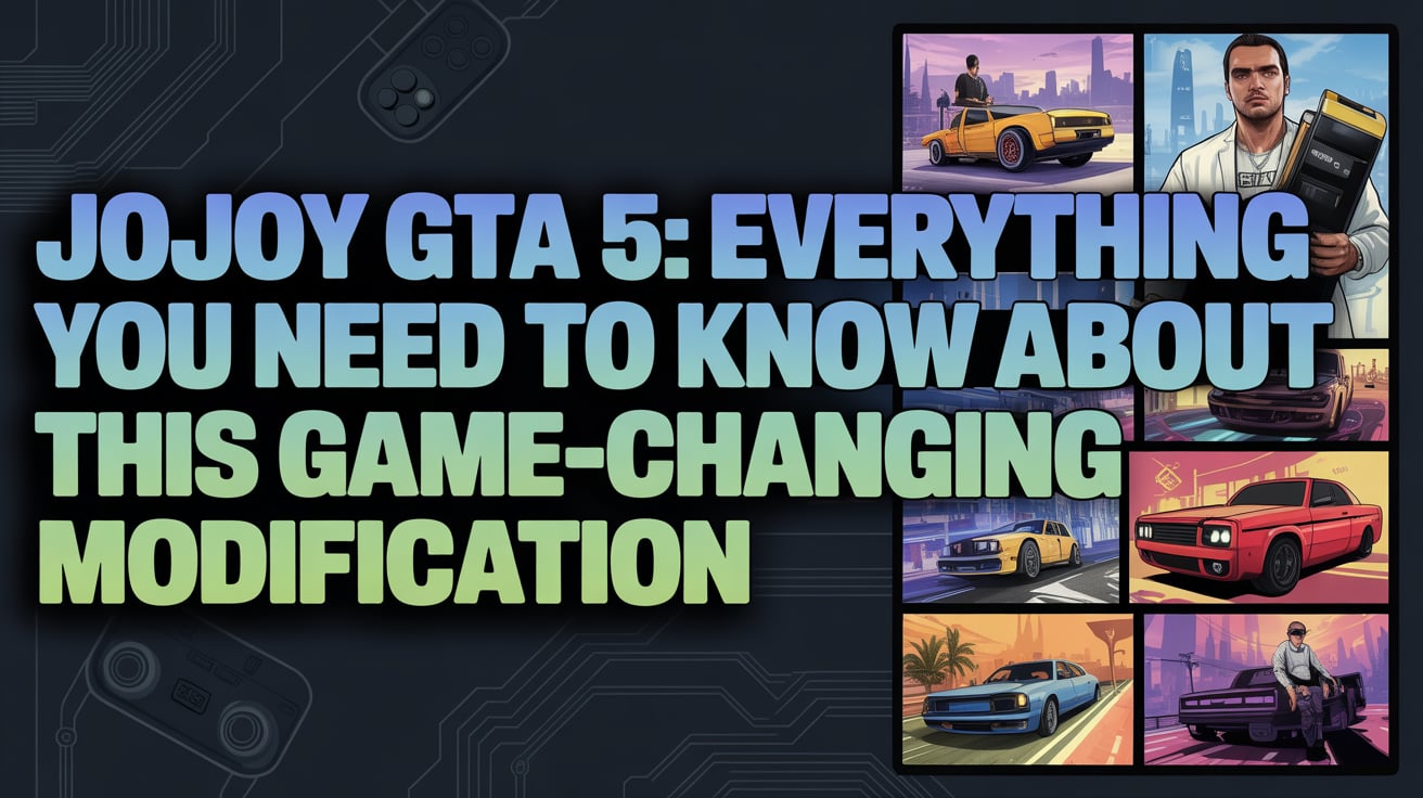 JoJoy GTA 5: Everything You Need to Know About This Game-Changing Modification