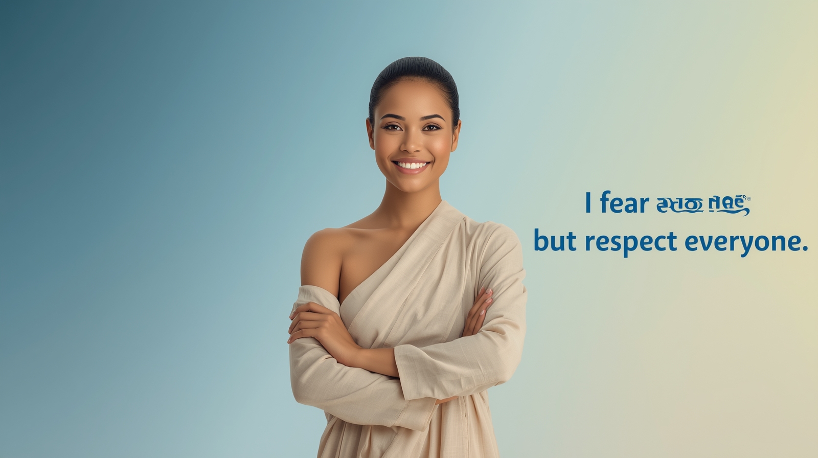 I Fear No One, But Respect Everyone: Finding Strength in Balance