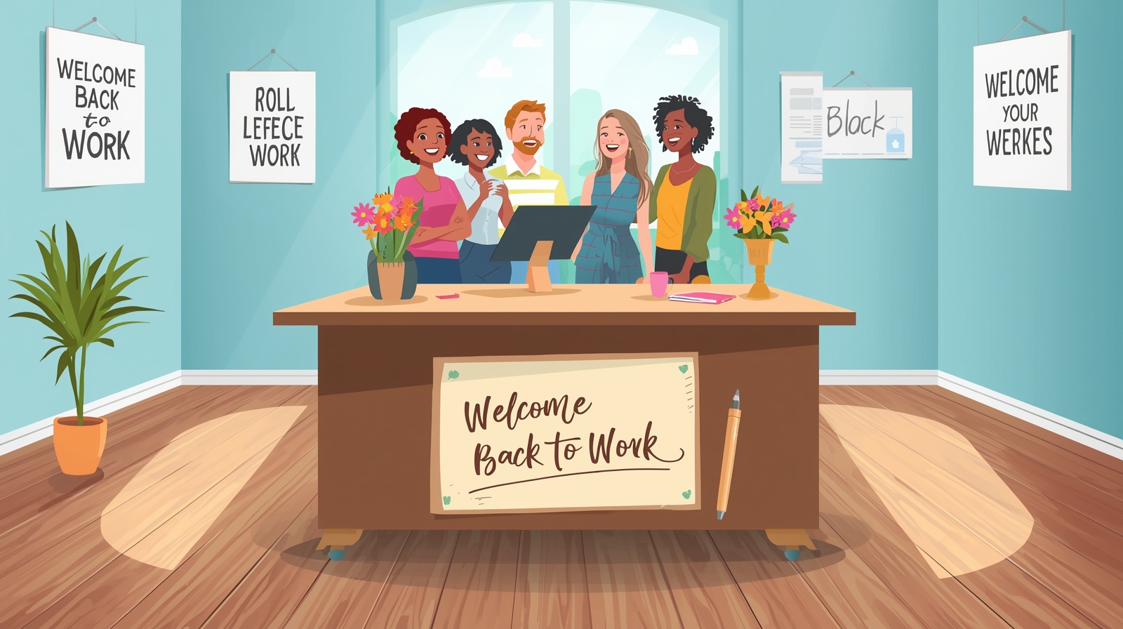 300+ Best "Welcome Back to Work" Messages to Boost Morale
