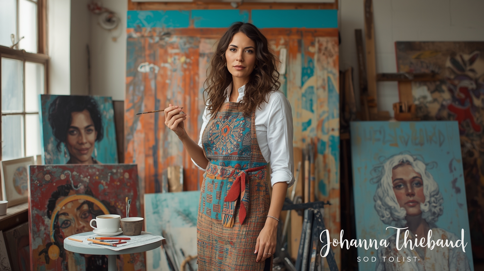 Johanna Thiebaud: The Artist Who Stepped Out of Celebrity Shadows to Forge Her Own Creative Path