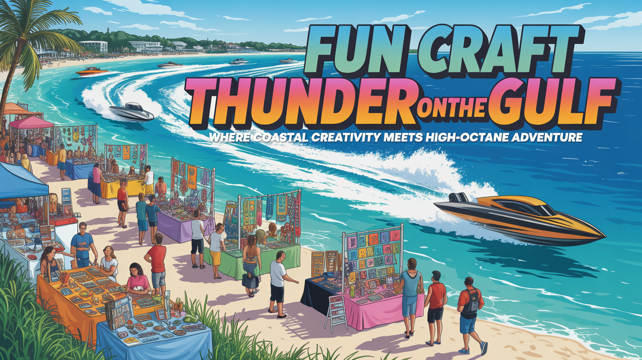 Fun Craft Thunderonthegulf: Where Coastal Creativity Meets High-Octane Adventure