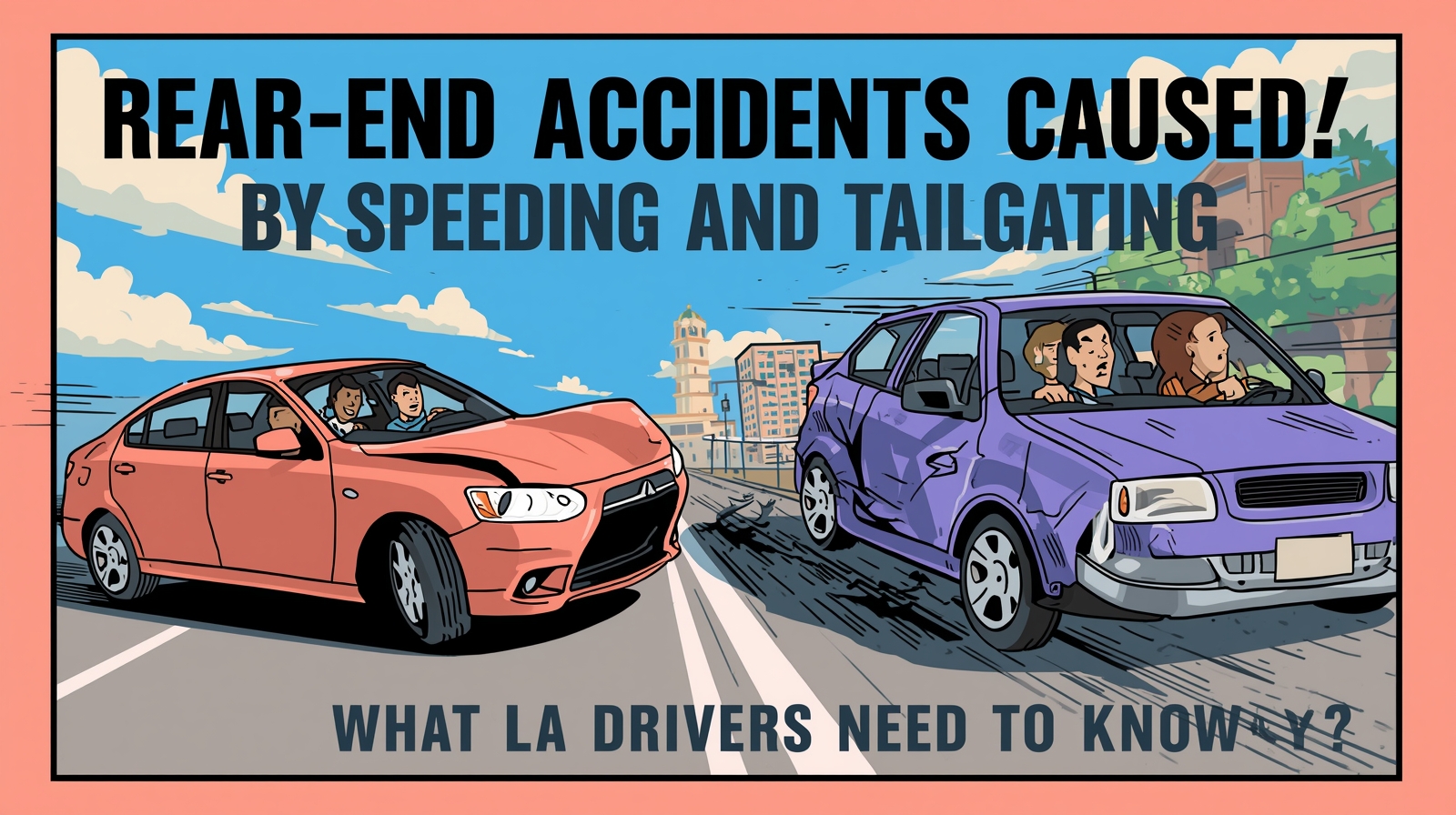 Rear-End Accidents Caused by Speeding and Tailgating: What LA Drivers Need to Know