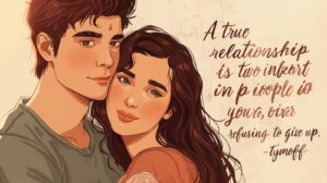 A True Relationship is Two Imperfect People Refusing to Give Up – Tymoff